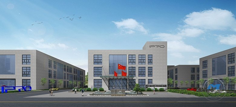 電子科技企業廠房車間食堂裝修設計全景
