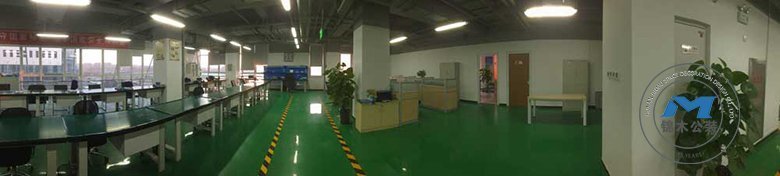科技設備企業廠房車間裝修設計生產二區