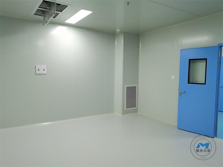醫藥專業10萬級口罩車間裝修改造車間3