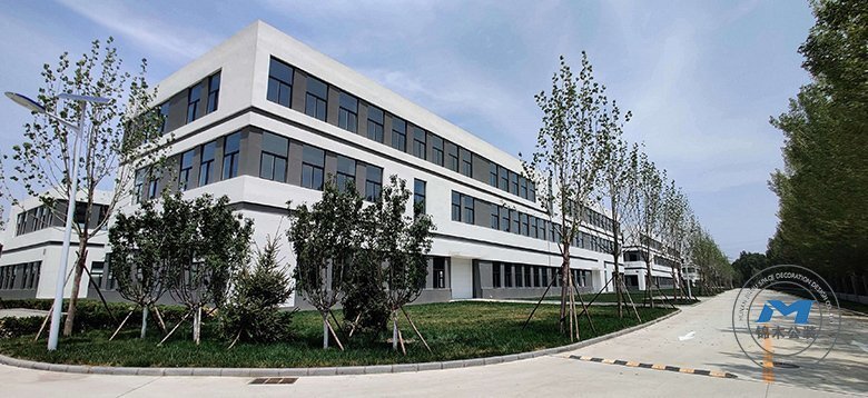 生物科技公司廠房裝修設(shè)計外景