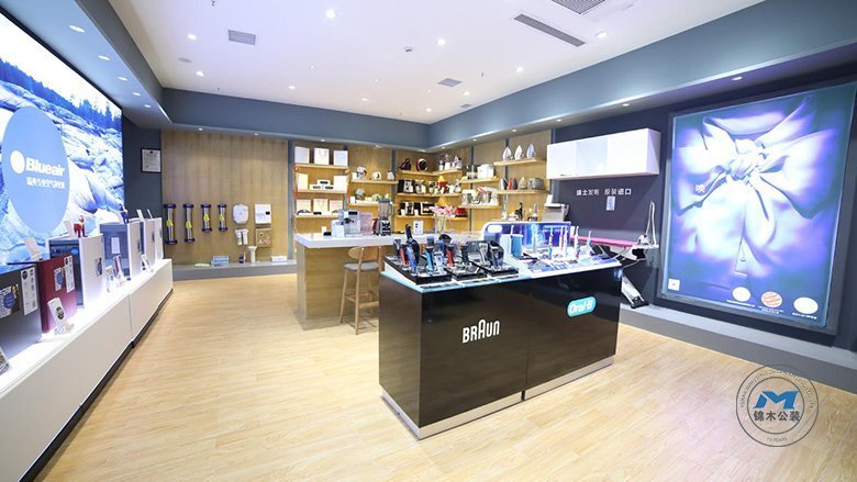高檔進(jìn)口電器店面裝修設(shè)計(jì)陳列架
