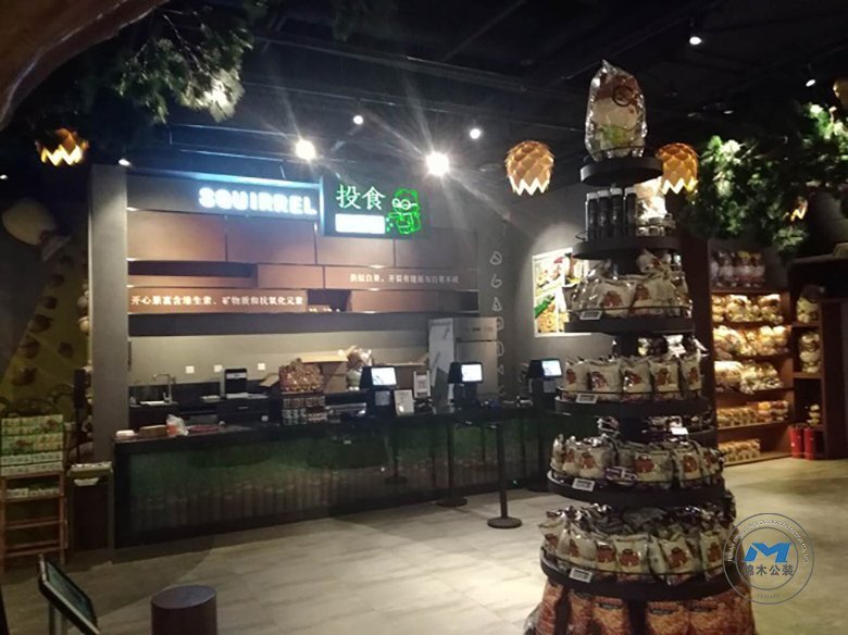 連鎖零售品牌門店裝修設計收銀區(qū)