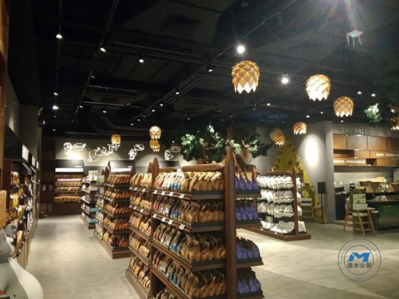 連鎖零售品牌門店裝修設計進口食品區(qū)