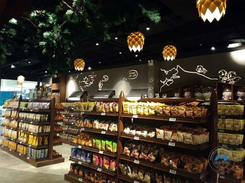 連鎖零售品牌門店裝修設計小食品區(qū)